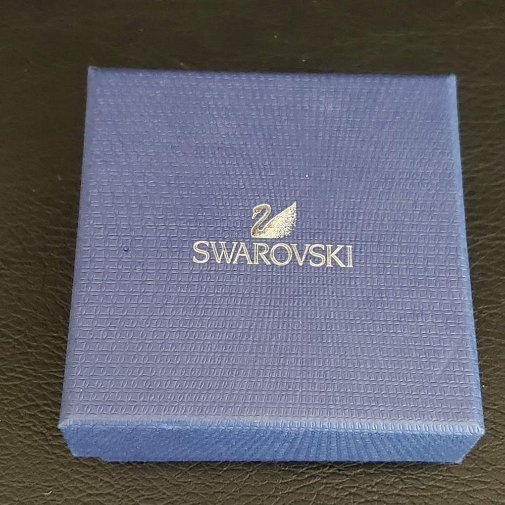 Swarovski Stardust Double Wrap Bracelet White Crystal Mesh Magnetic Clasp Size M - Picture 11 of 11